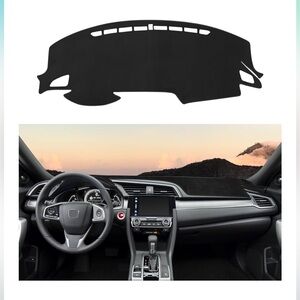 Black Dashboard Cover, 2016-2021 Honda Civic